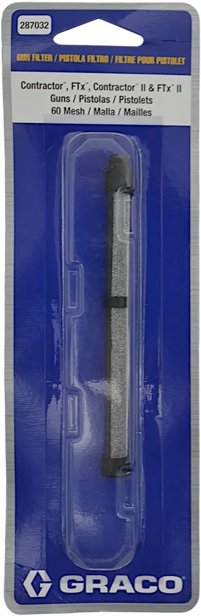 Graco Pistoolfilter Easy-out 287032 - 60 Mesh - Zwart