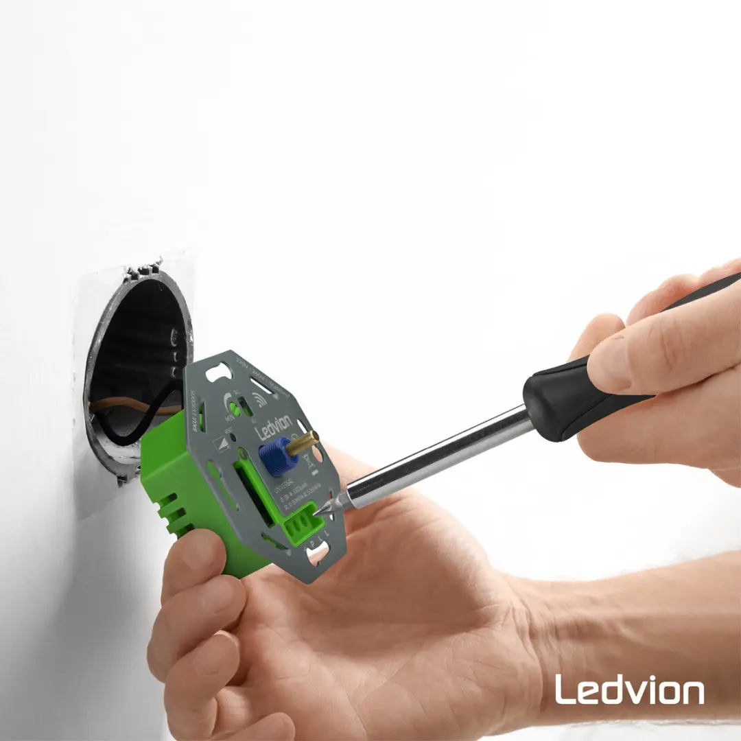 LEDVION LED Smart WIFI Dimmer 5-250W - Zwart