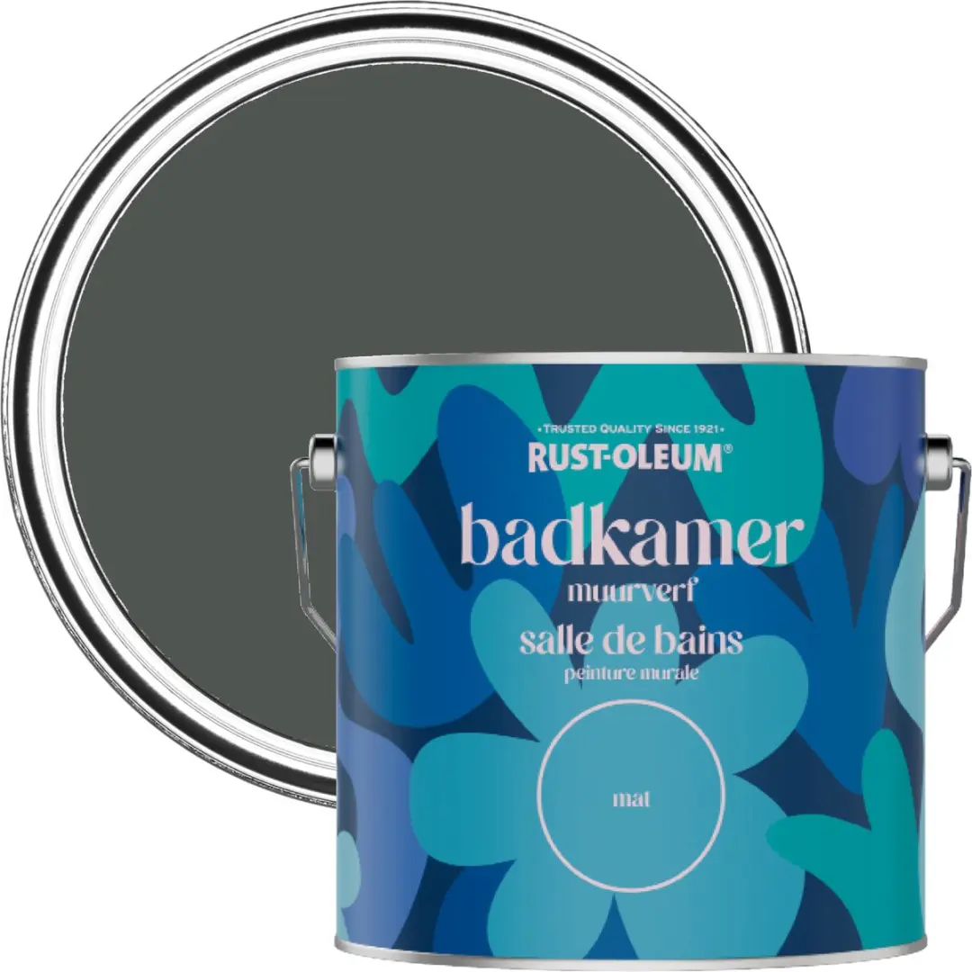 Rust-Oleum Grafiet Badkamerverf 2,5L