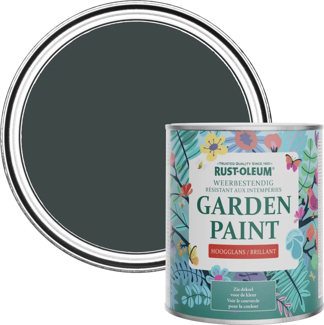 Rust-Oleum Zwart Zand Tuinverf 750ml
