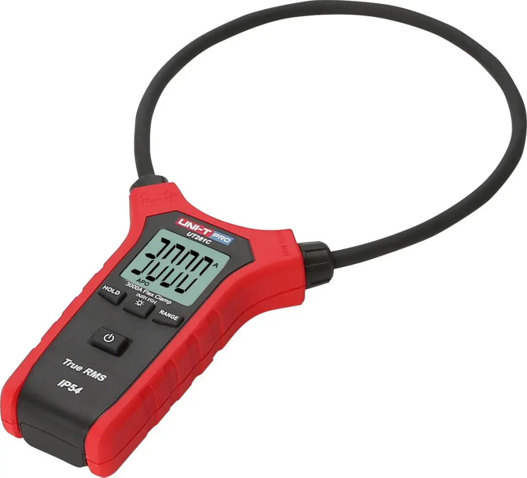 UNI-T UT281C True RMS AC Flexibele Stroomtang 3000A - Rood/Zwart