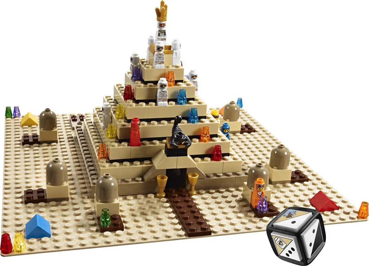 LEGO Ramses Pyramid 3843 - Bordspel - 2-4 Spelers