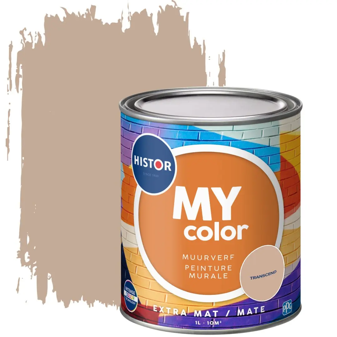 Histor MY Color Muurverf Extra Mat Transcend 2.5L - Beige