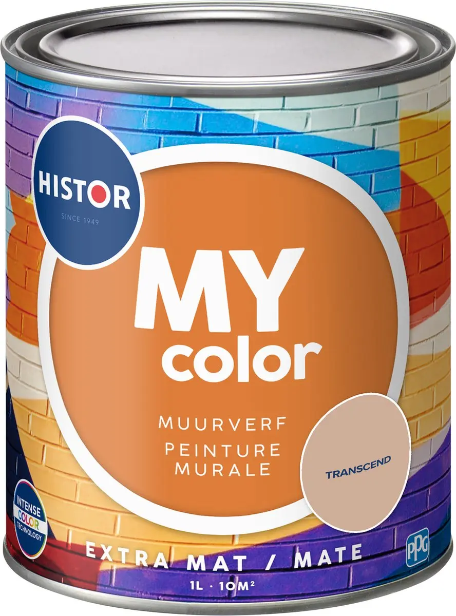 Histor MY Color Muurverf Extra Mat Transcend 2.5L
