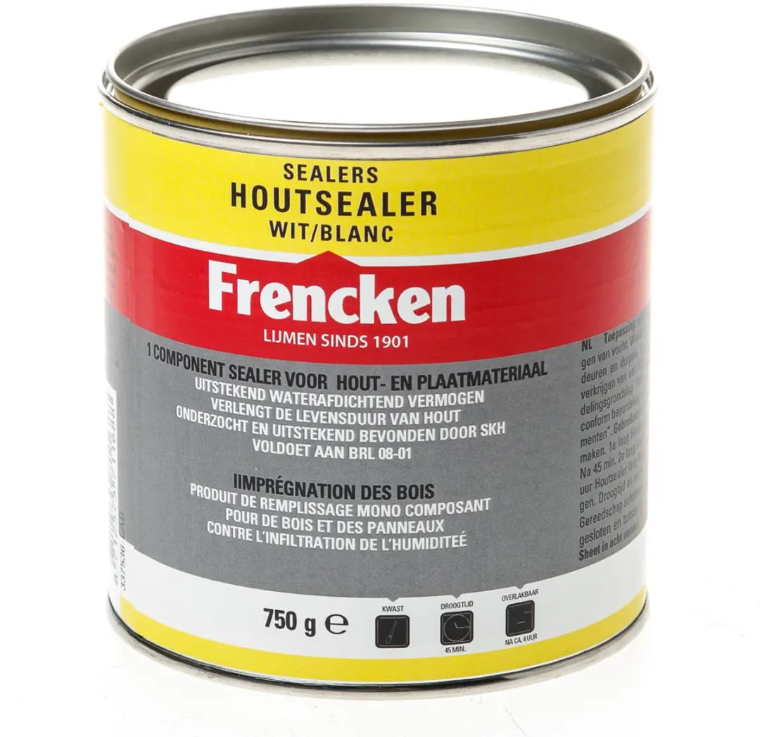 Frencken Houtsealer 750ml - Wit
