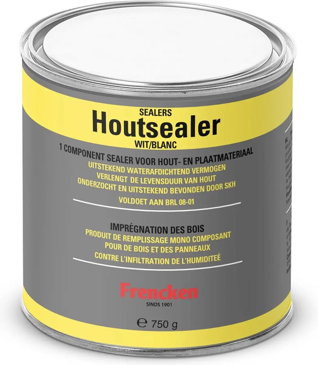 Frencken Houtsealer 750ml - Wit