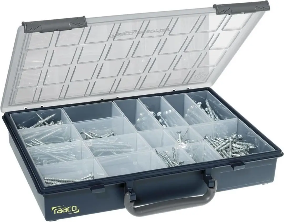 Raaco Assorter 55 Assortimentsdoos - 17 Bakjes - 261x338x57mm
