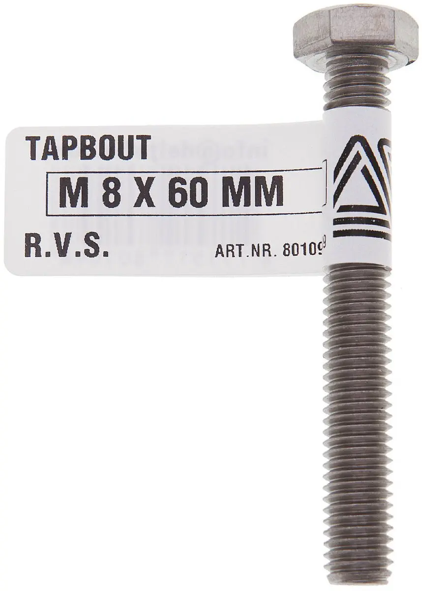 Deltafix Tapbout M8x40mm RVS