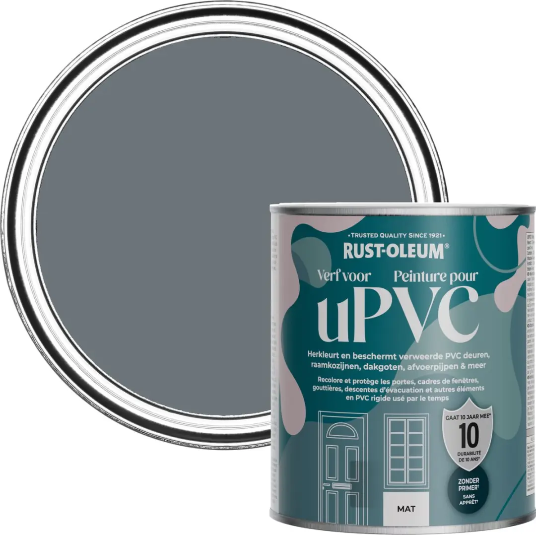 Rust-Oleum Marinegrijs Verf voor PVC 750ml