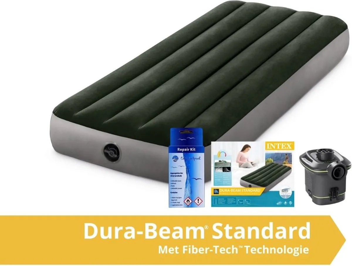 Intex Prestige Downy Luchtbed 191x99x25cm