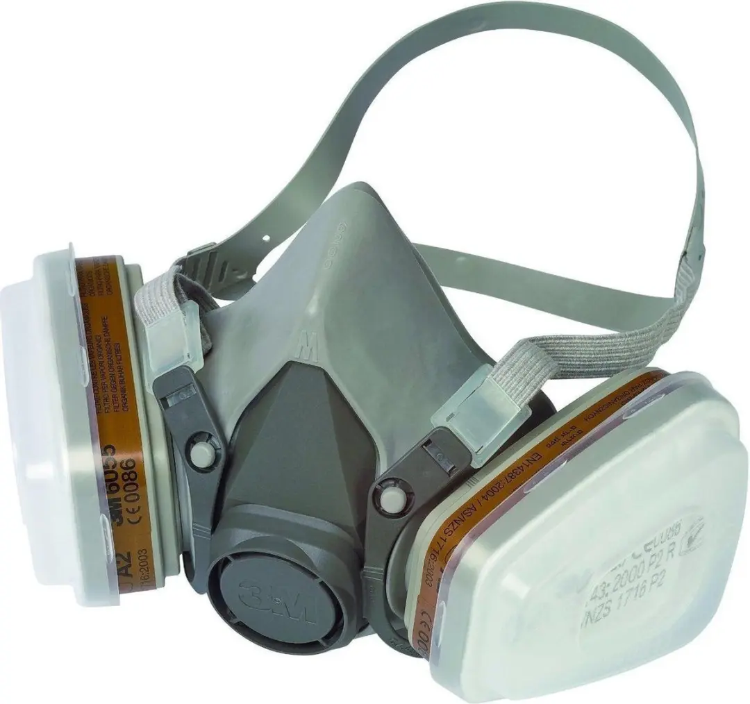 3M 6223M Halfgelaatsmasker-Set A2P3 - Uni - Grijs