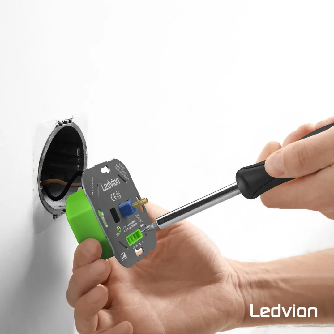 LEDVION LED Dimmer 5-600W - Universeel - Wit