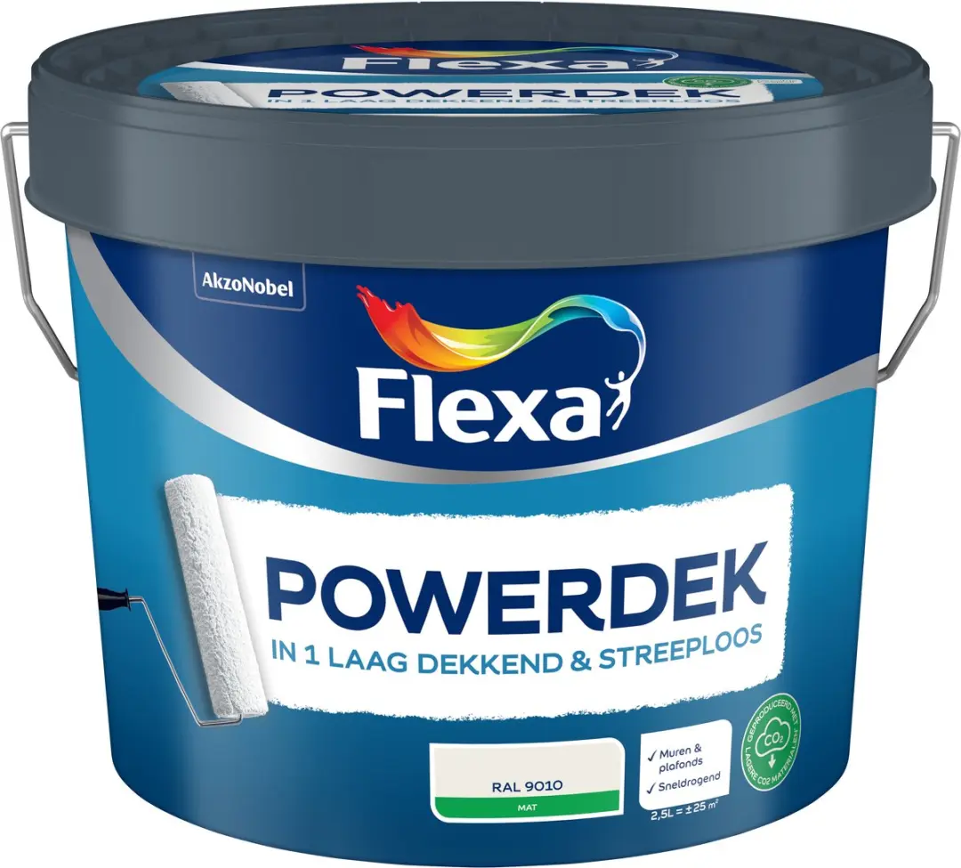 Flexa Powerdek Muren & Plafonds 2,5L
