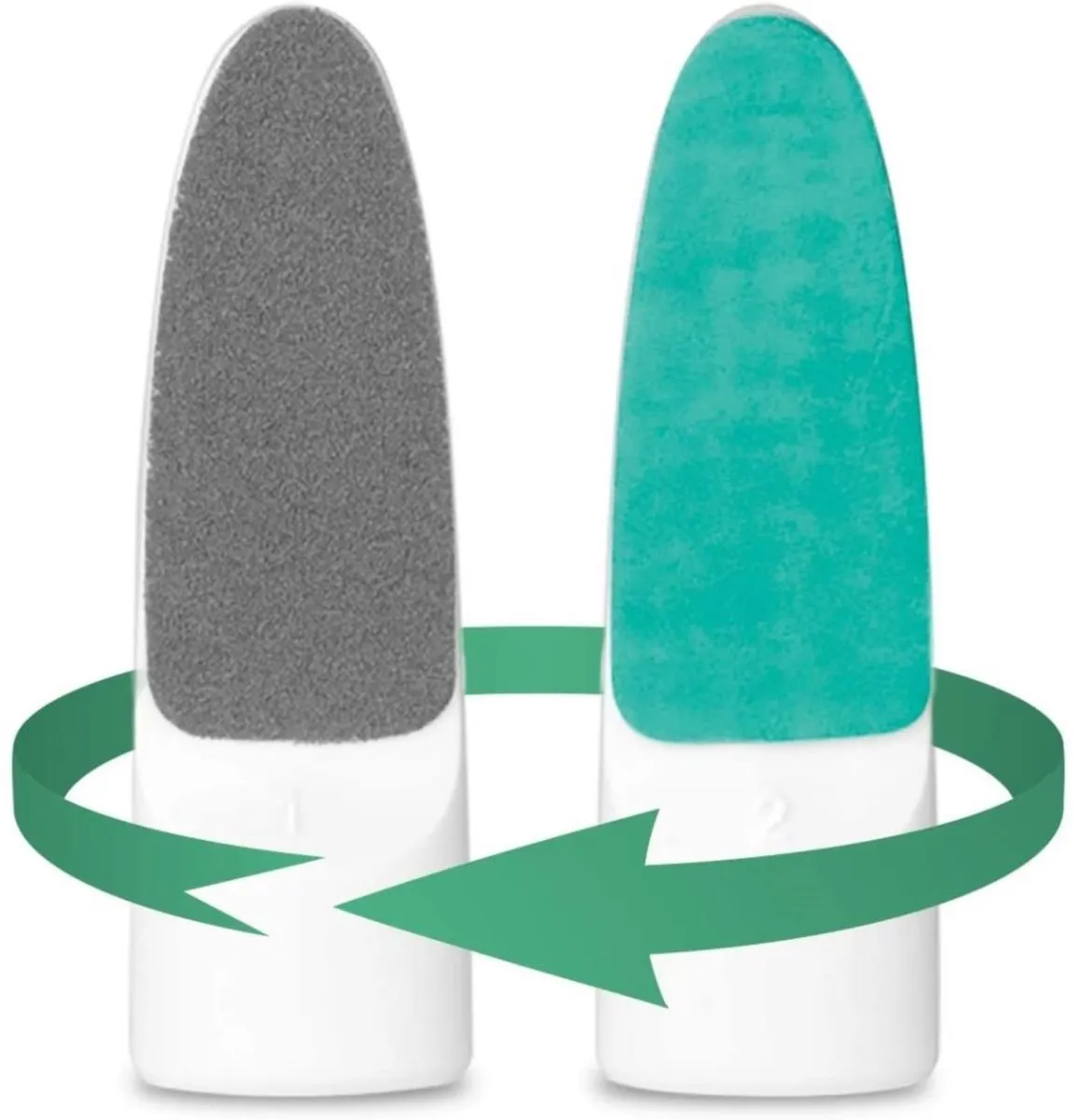 Remington Reveal Manicure & Pedicure Set - 2 Opzetstukken - AA Batterij - Mint/Wit