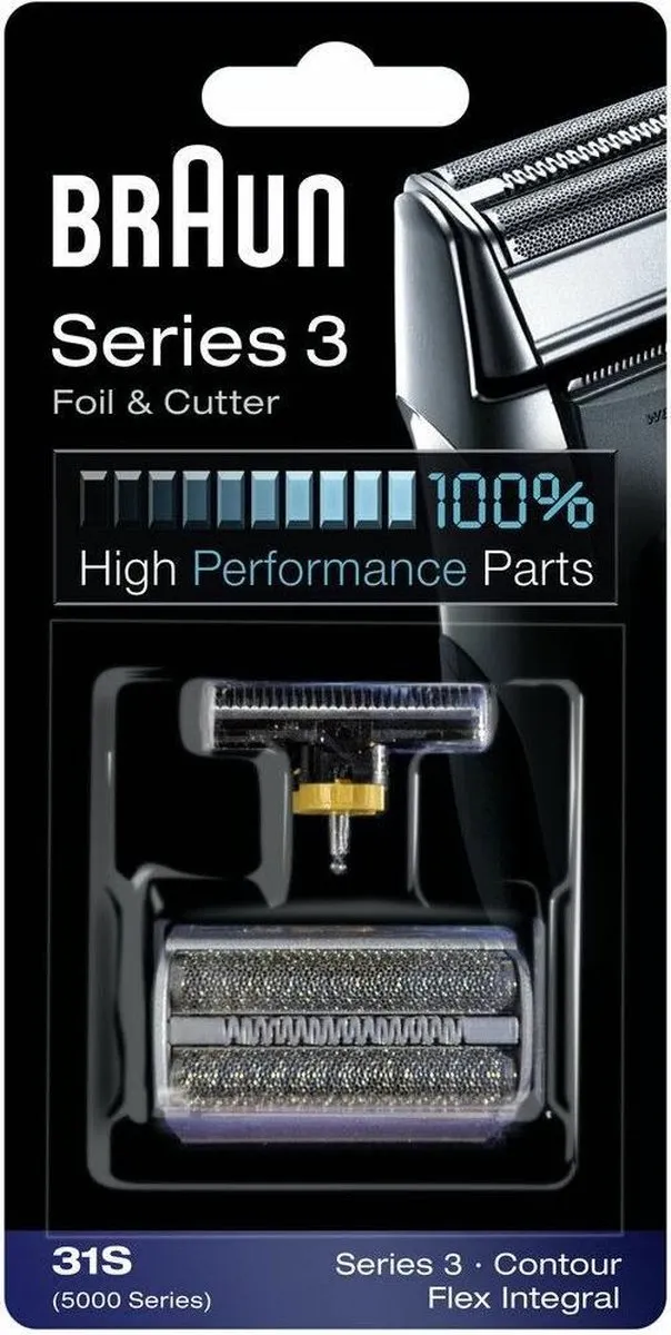 Braun Series 3 31S Scheerkop - Vervangend mesje