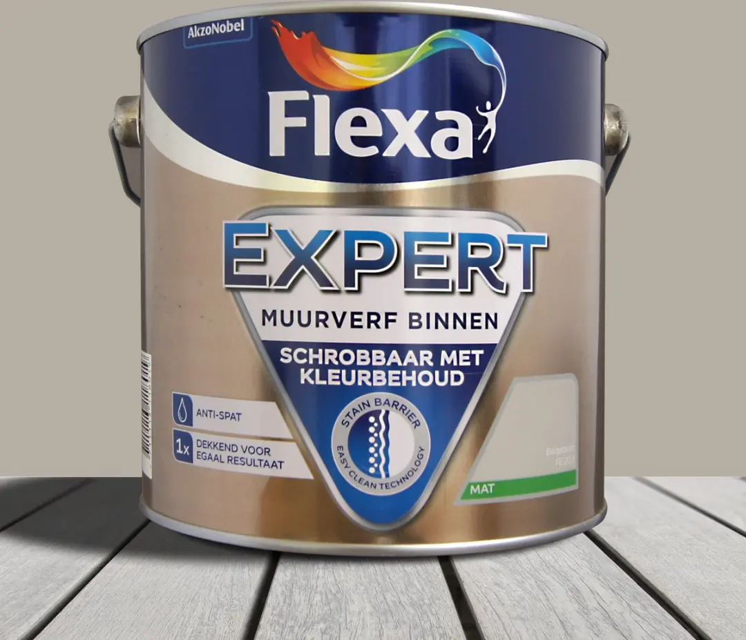 Flexa Expert Muurverf Beige/Bruin 2.5L