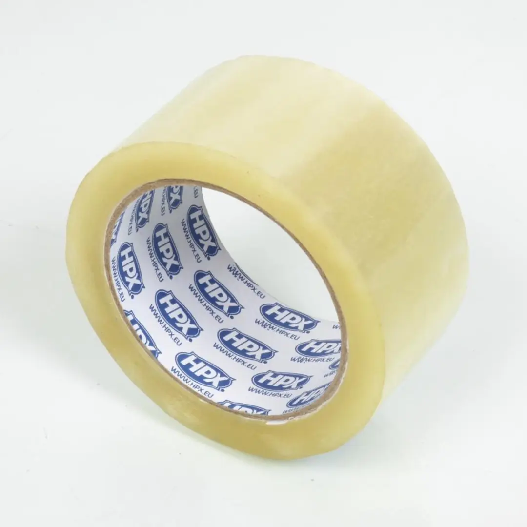 HPX Verpakkingstape 6 Rollen - 50mm x 66m - Transparant