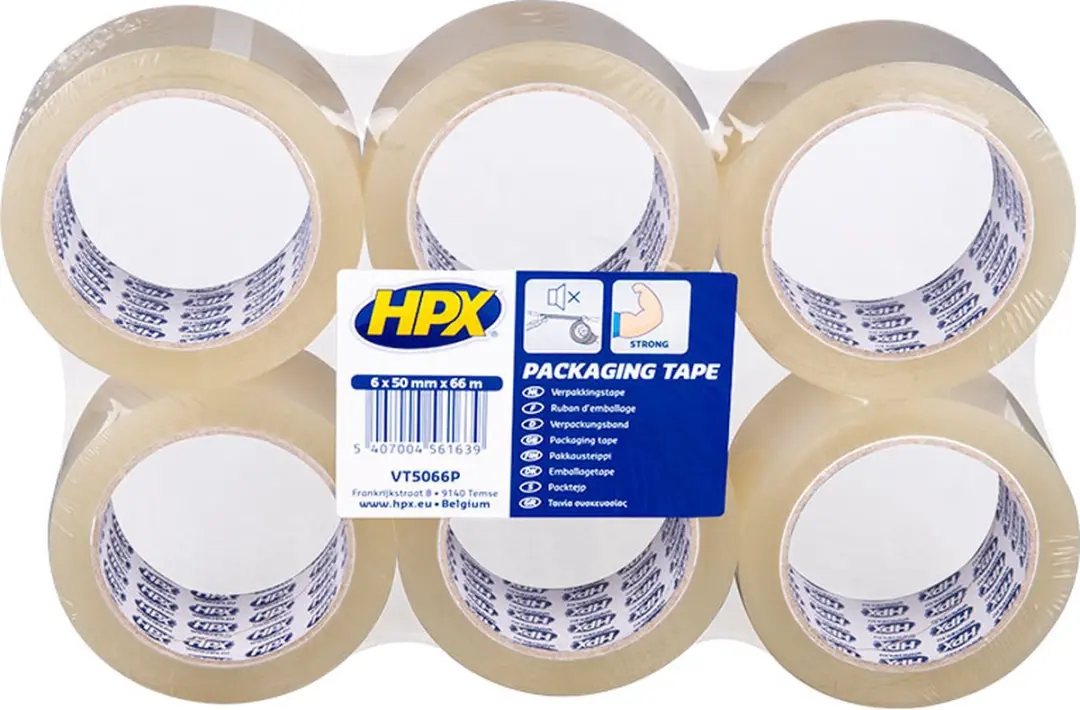 HPX Verpakkingstape 6 Rollen