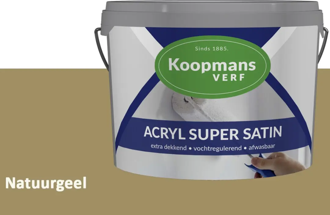 Koopmans Acryl Super Satin Natuurgeel 2,5L