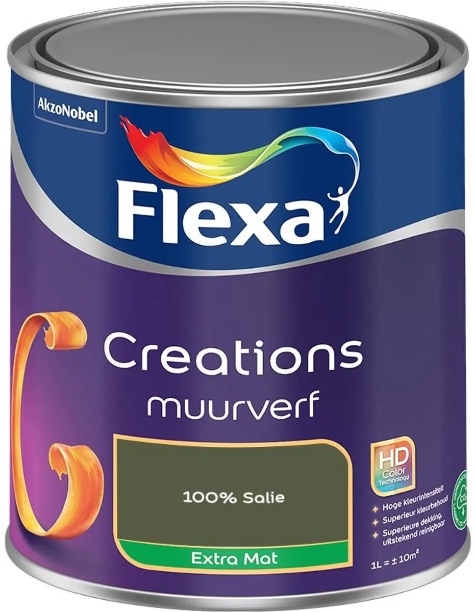 Flexa Creations Muurverf Extra Mat 100% Salie