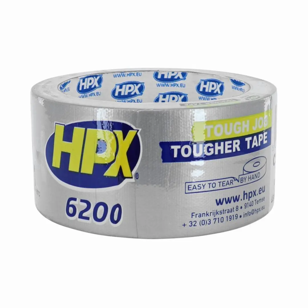 HPX Pantsertape 48mm x 10m - Zilver