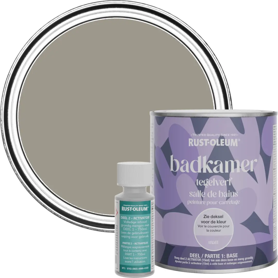 Rust-Oleum Bruin Badkamer Tegelverf Matt Truffel 750ml