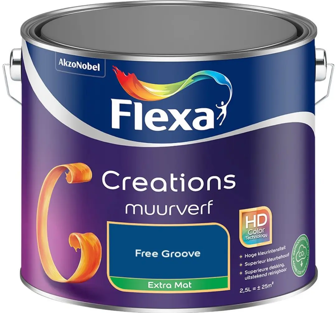 Flexa Creations Muurverf Extra Mat Free Groove