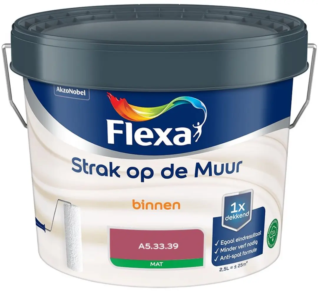 Flexa Strak Op De Muur Binnen Mat Mengverf A5.33.39