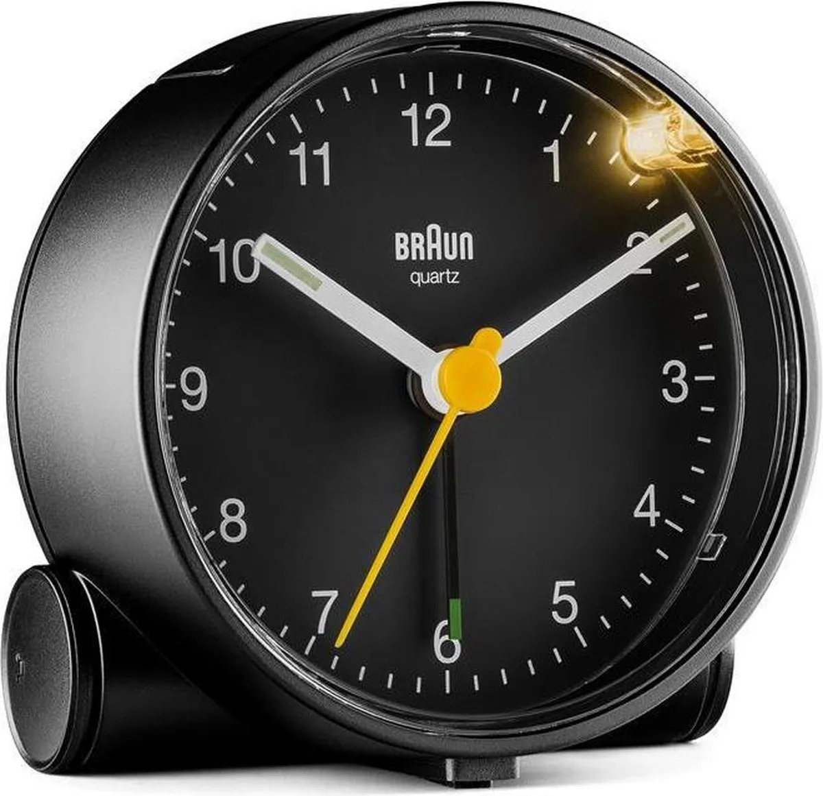 Braun BC01B Analoog Wekker - Zwart