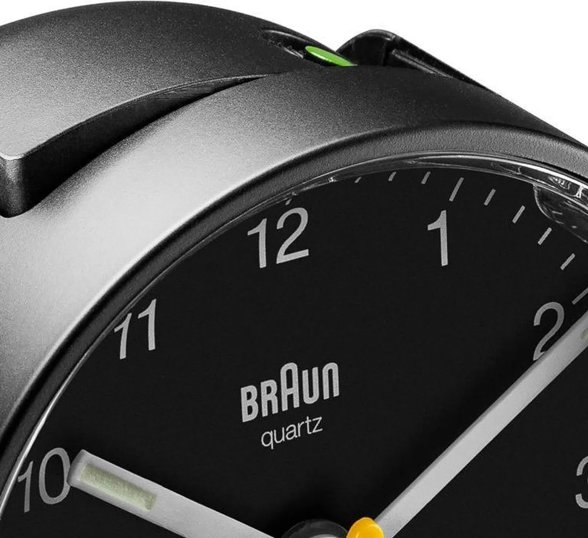 Braun BC01B Analoog Wekker - Zwart