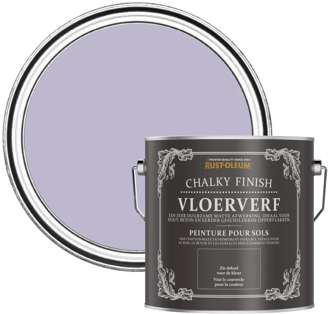 Rust-Oleum Vloerverf Chalky Blauwe regen 2,5L