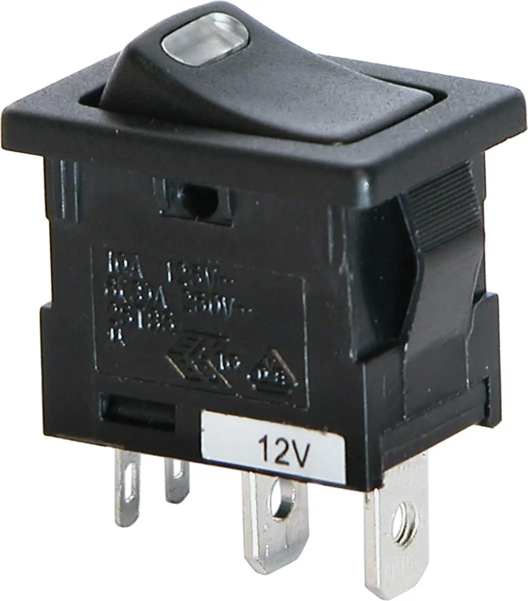 Carpoint LED Schakelaar 12V 10A