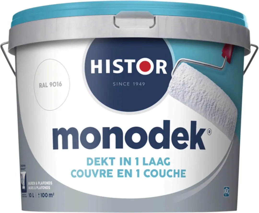 Histor Monodek Muurverf Mat RAL 9016