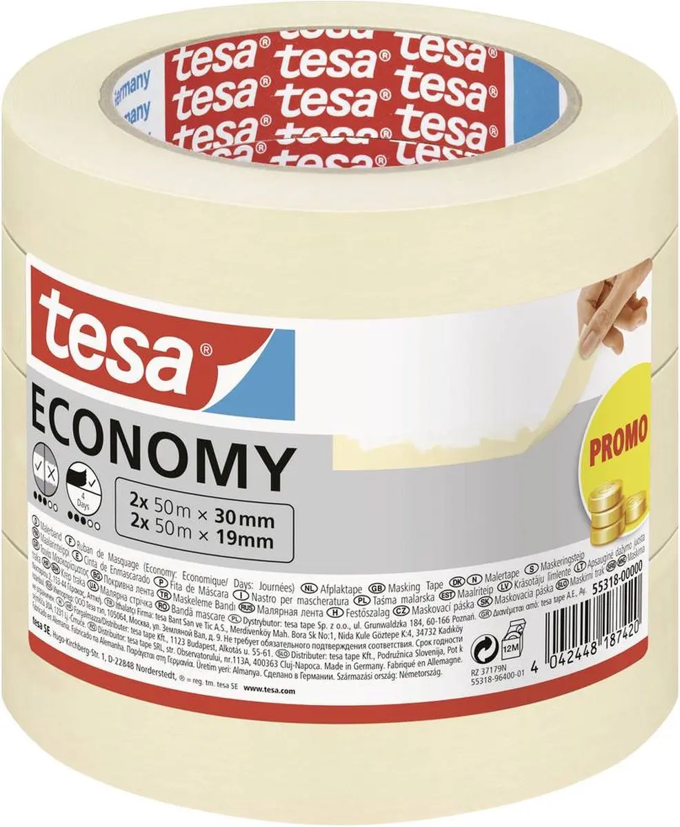 Tesa Masking Universal 2 Stuks