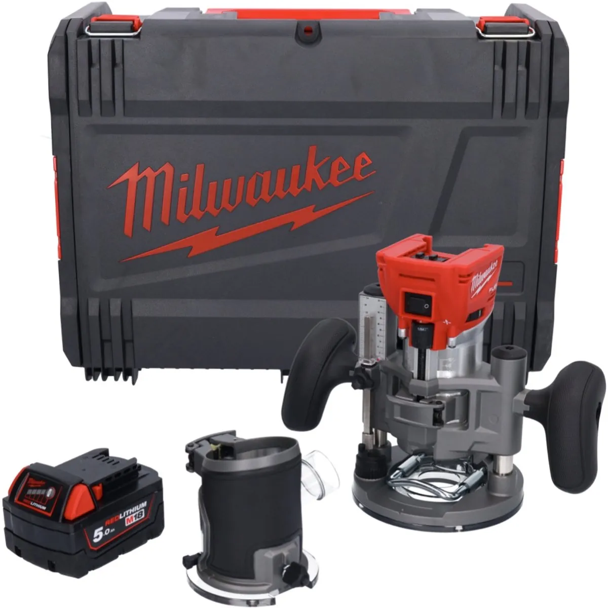 Milwaukee M18 FTR-501X Accu Bovenfrees 18V - 5.0Ah - 5-delig