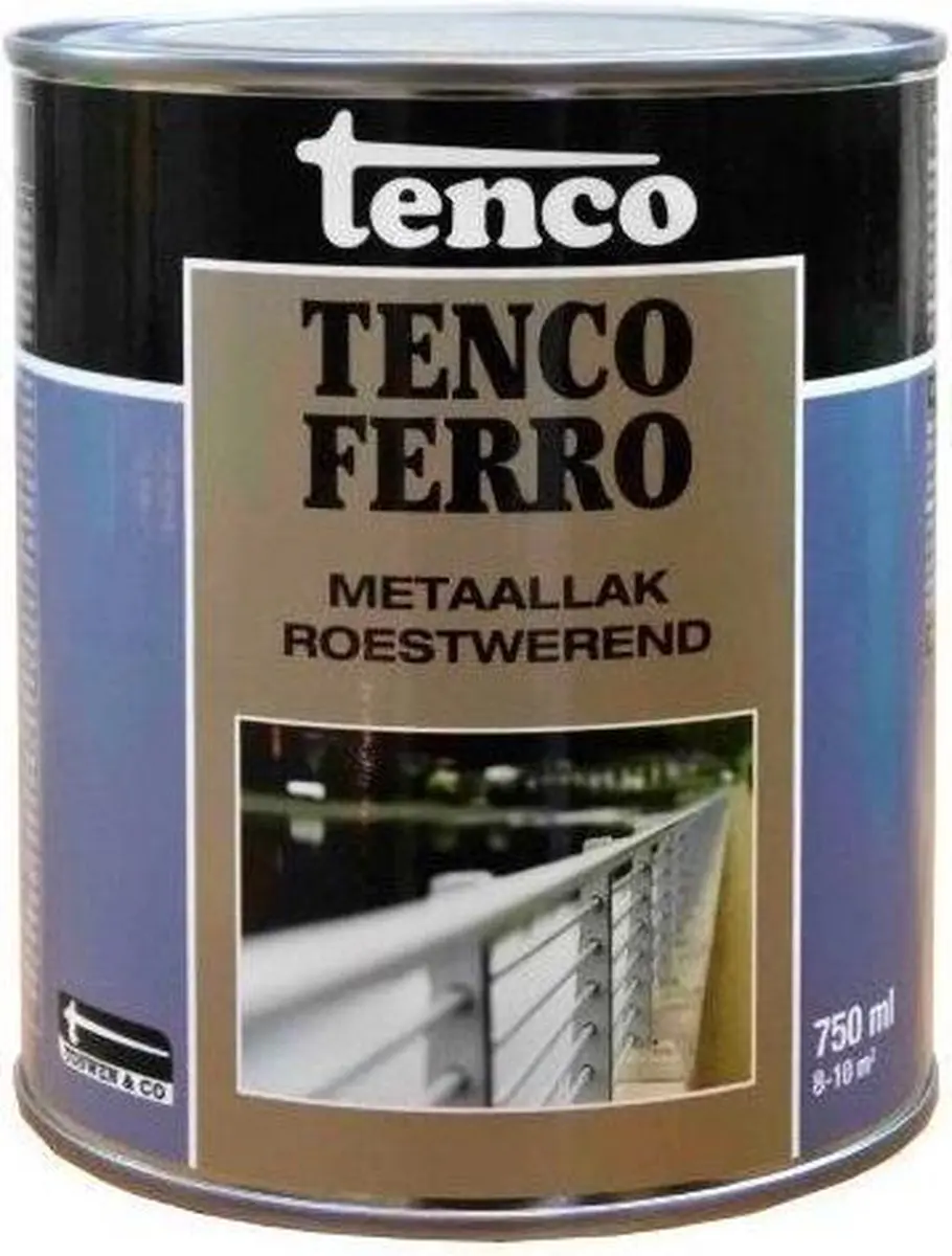 Tenco Tencoferro Roestwerende IJzerverf 409 - 250ml - Grijs