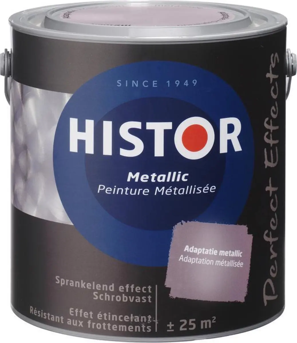 Histor Perfect Effect Muurverf Metallic 2,5L