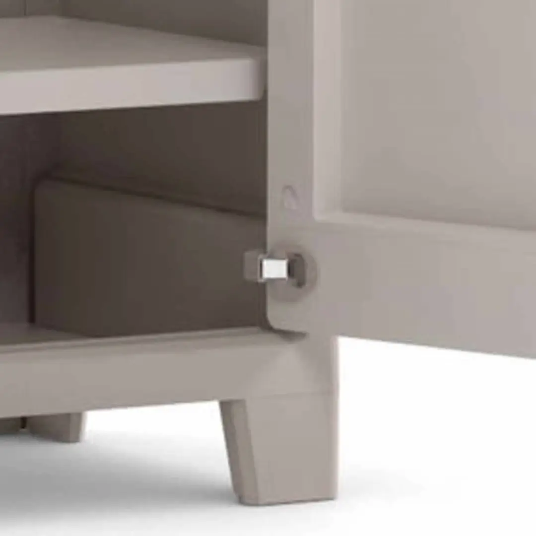 Keter Gulliver Hoge Kast 8 Planken 80x44x182cm - Beige