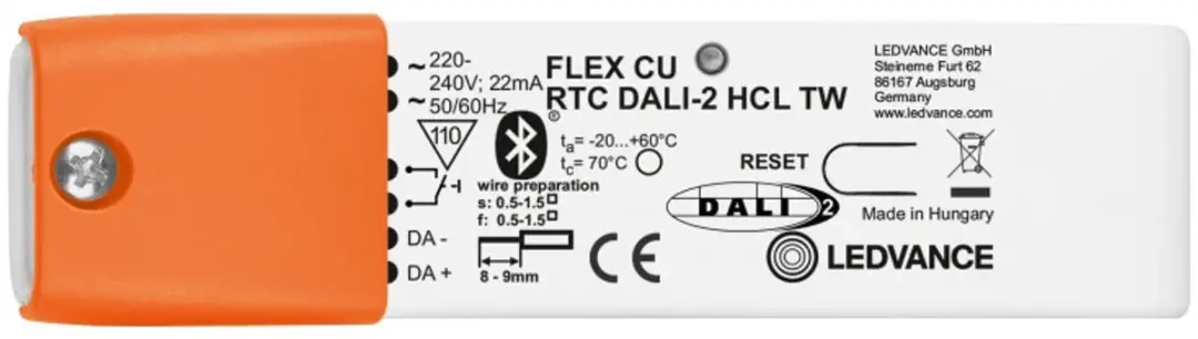 LEDVANCE FLEX Control Unit DALI-2 HCL TW Real-Time-Clock
