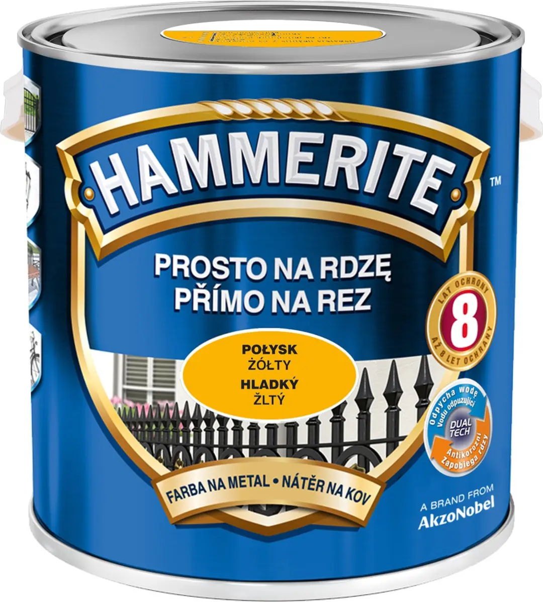 Hammerite Direct Roest Glad 2,5L