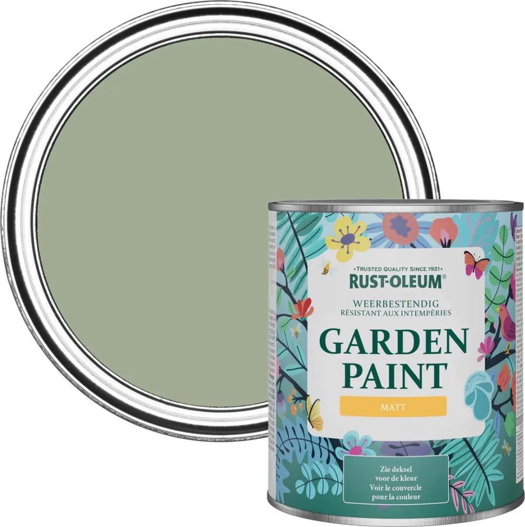 Rust-Oleum Kakigroen 750ml Tuinverf Matt
