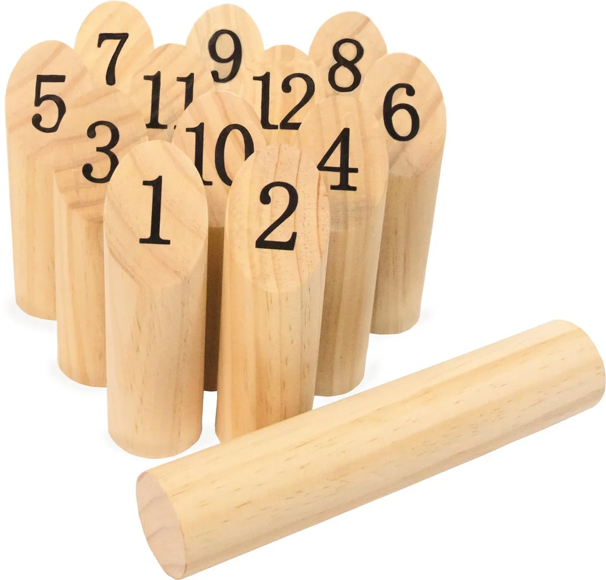 Goliath Wahu Numbers Kubb Werpspel
