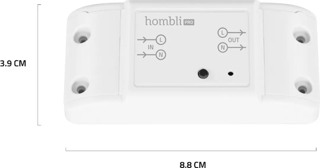 Hombli Smart Switch Wifi 2300W - Wit