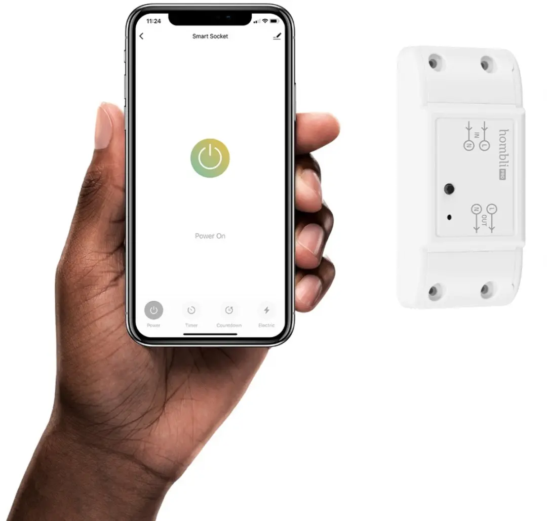 Hombli Smart Switch Wifi 2300W - Wit