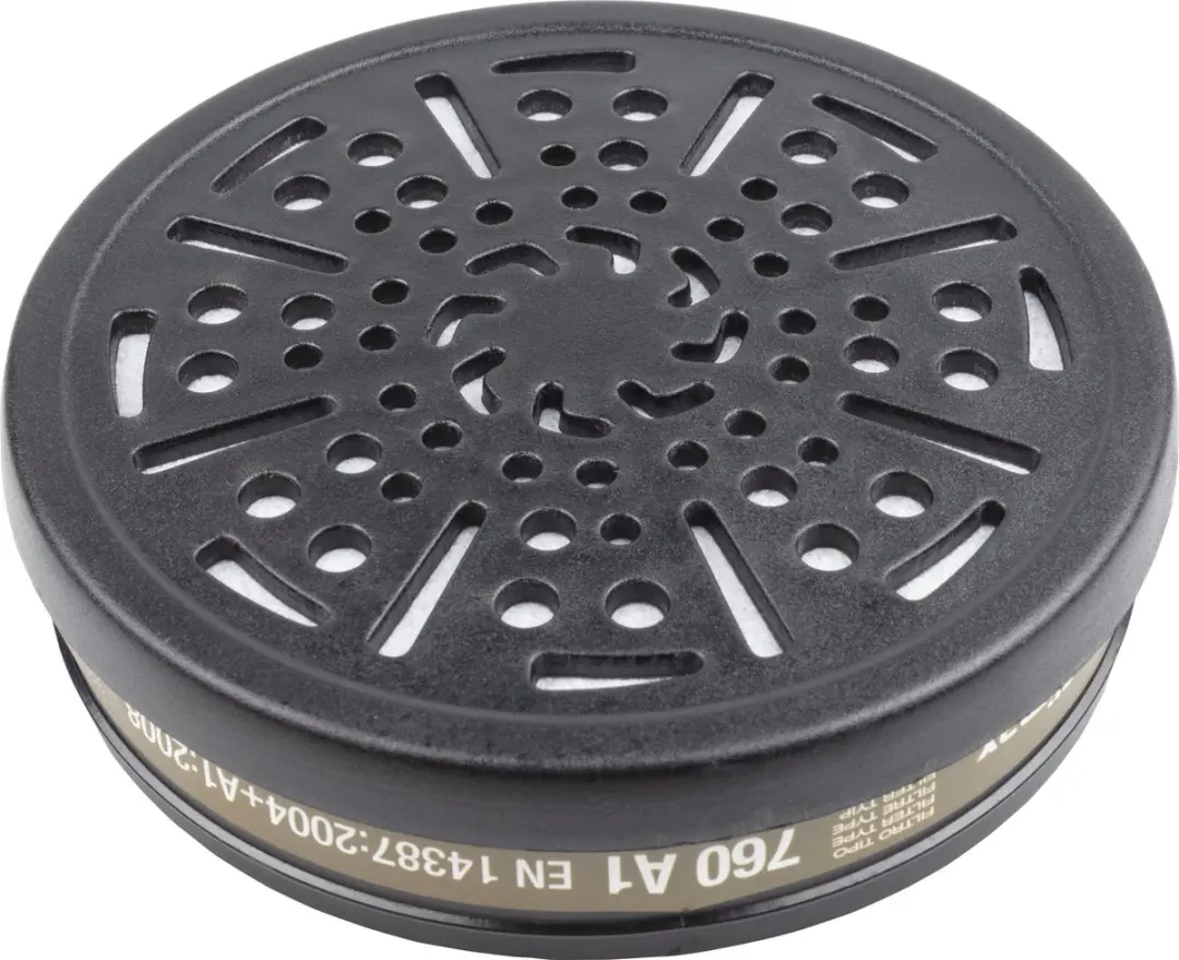 Wolfcraft Halfgelaatsmasker A1 4950000 - Zwart