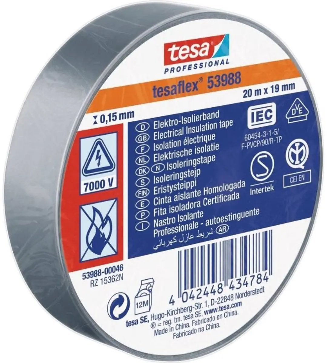 Tesa Isolatietape 19mm