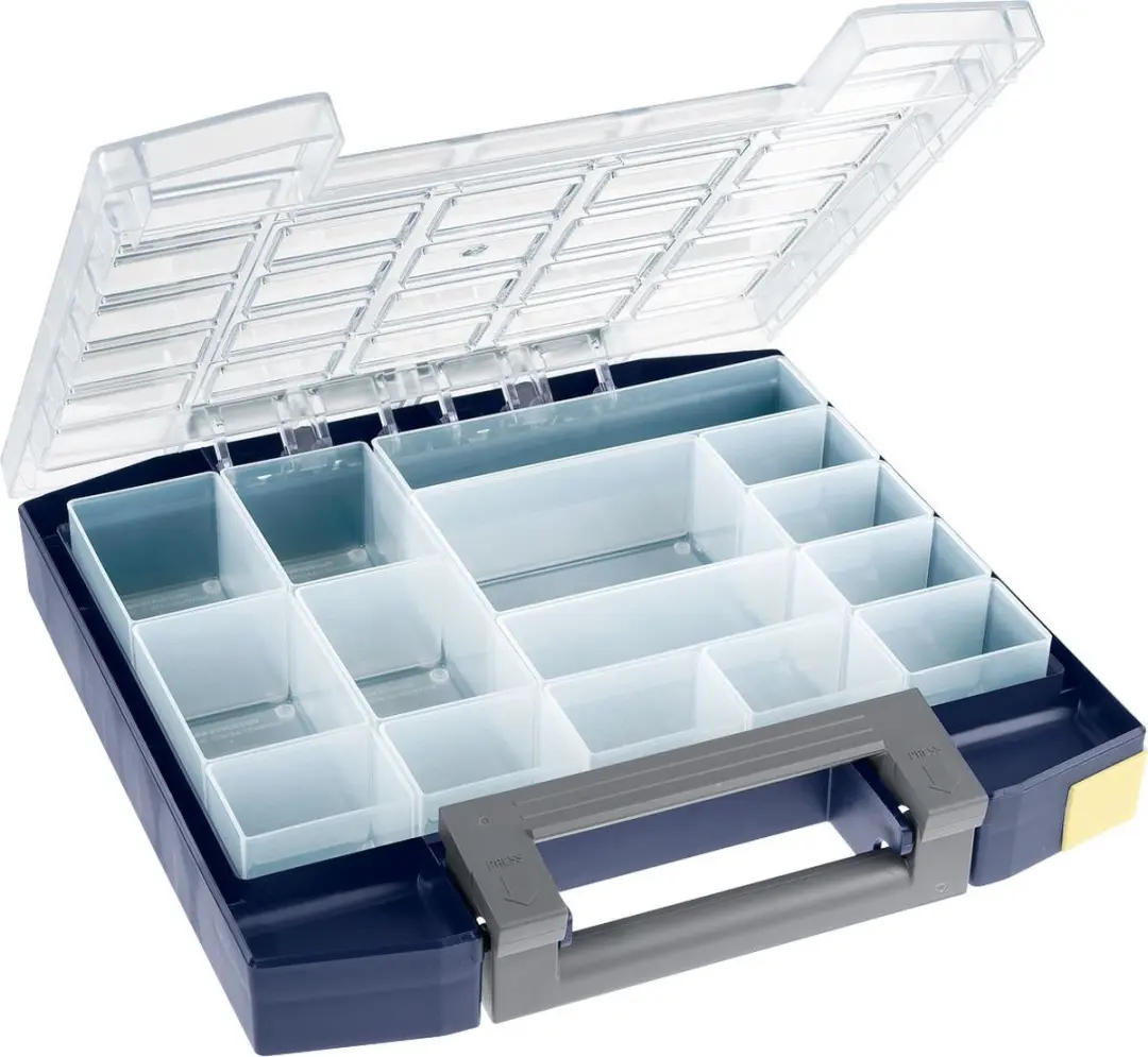 Raaco Boxxser 55 Assortimentsdoos - 15 Inzetbakjes - 284x298x55mm