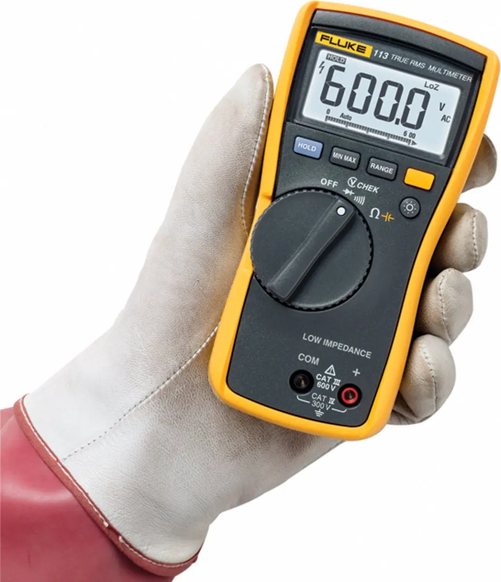 Fluke 113 Digitale Multimeter - 6000 Cijfers - 600V AC/DC