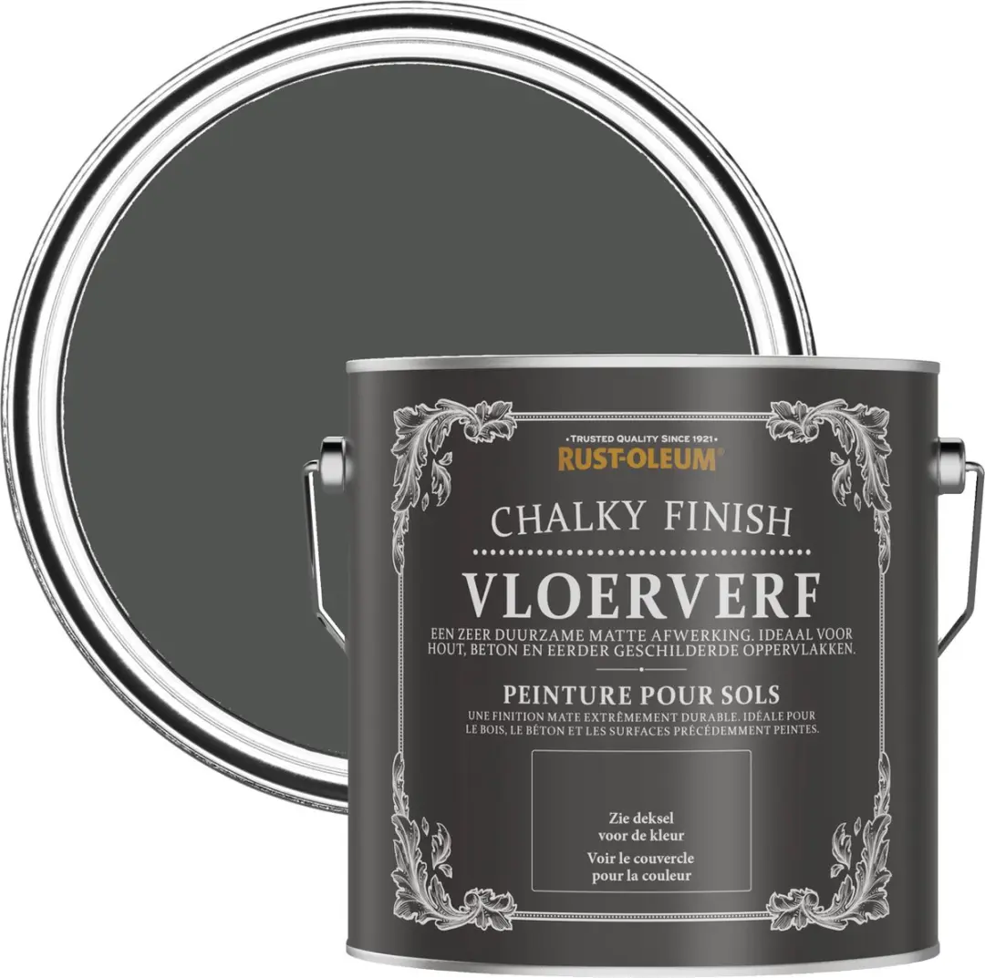 Rust-Oleum Vloerverf Grafiet 2,5L