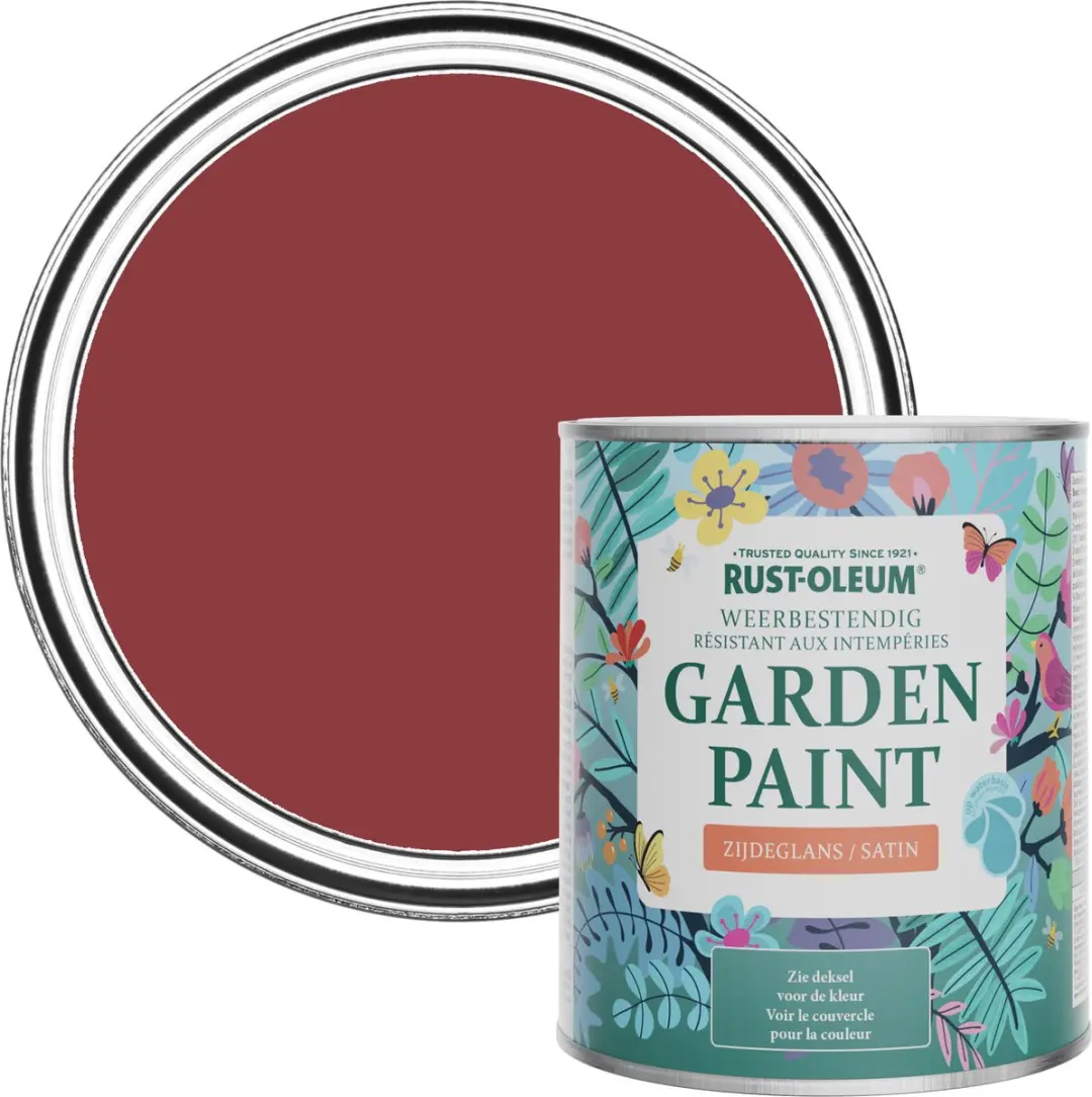 Rust-Oleum Imperium Rood Tuinverf Zijdeglans 750ml